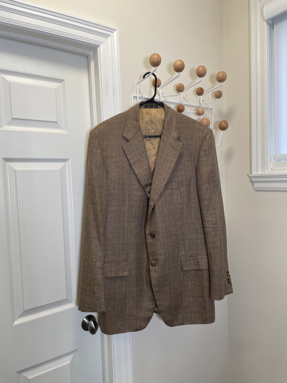 Faconnable -  Silk Wool Blend Blazer Jacket - Brown -  46 US